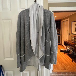 Hard Tail sweatshirt / slouchy cardigan